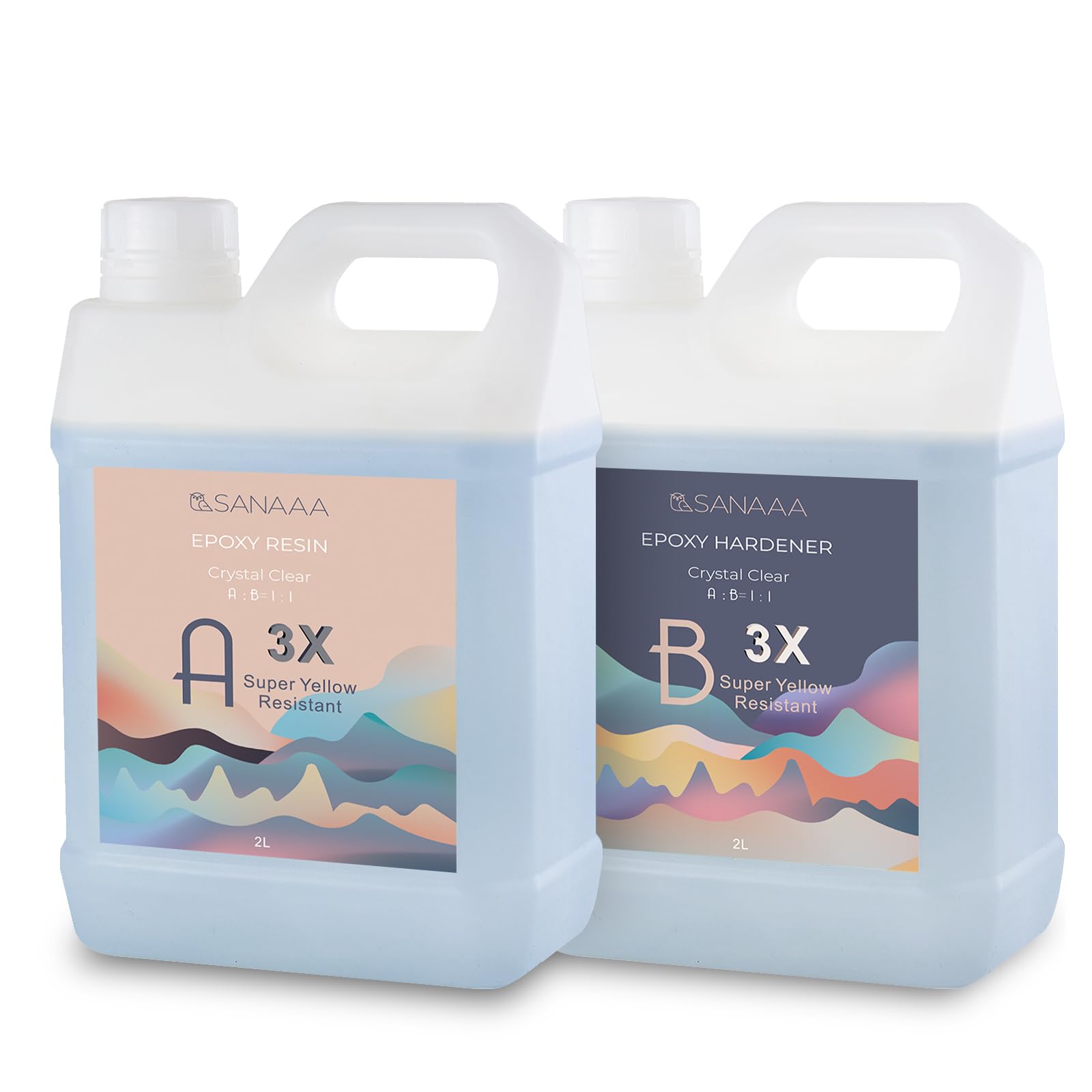 SANAAA Resina Epossidica Lucidissima 4000g