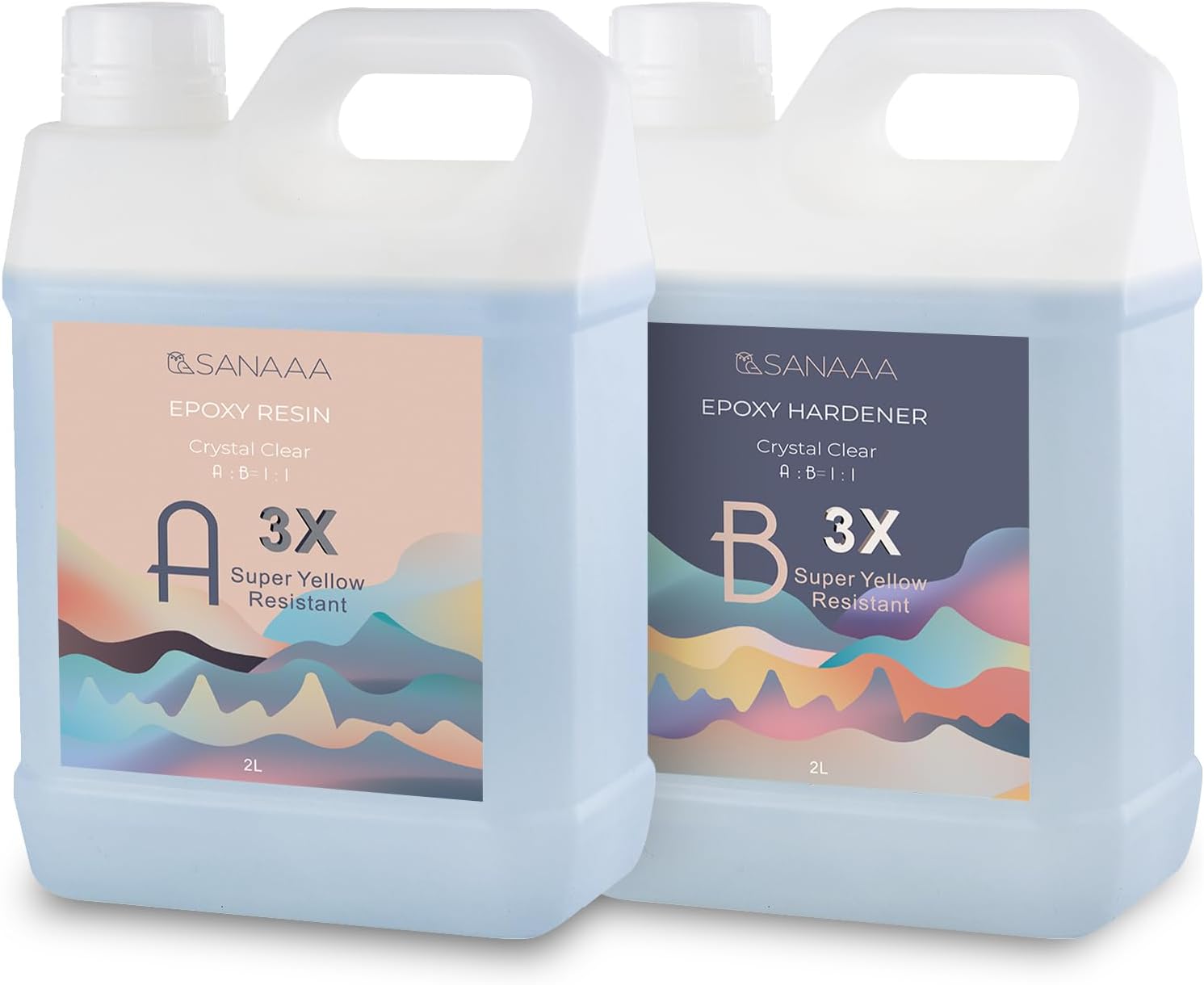 SANAAA Resina Epossidica Lucidissima 4000g - immagine 1