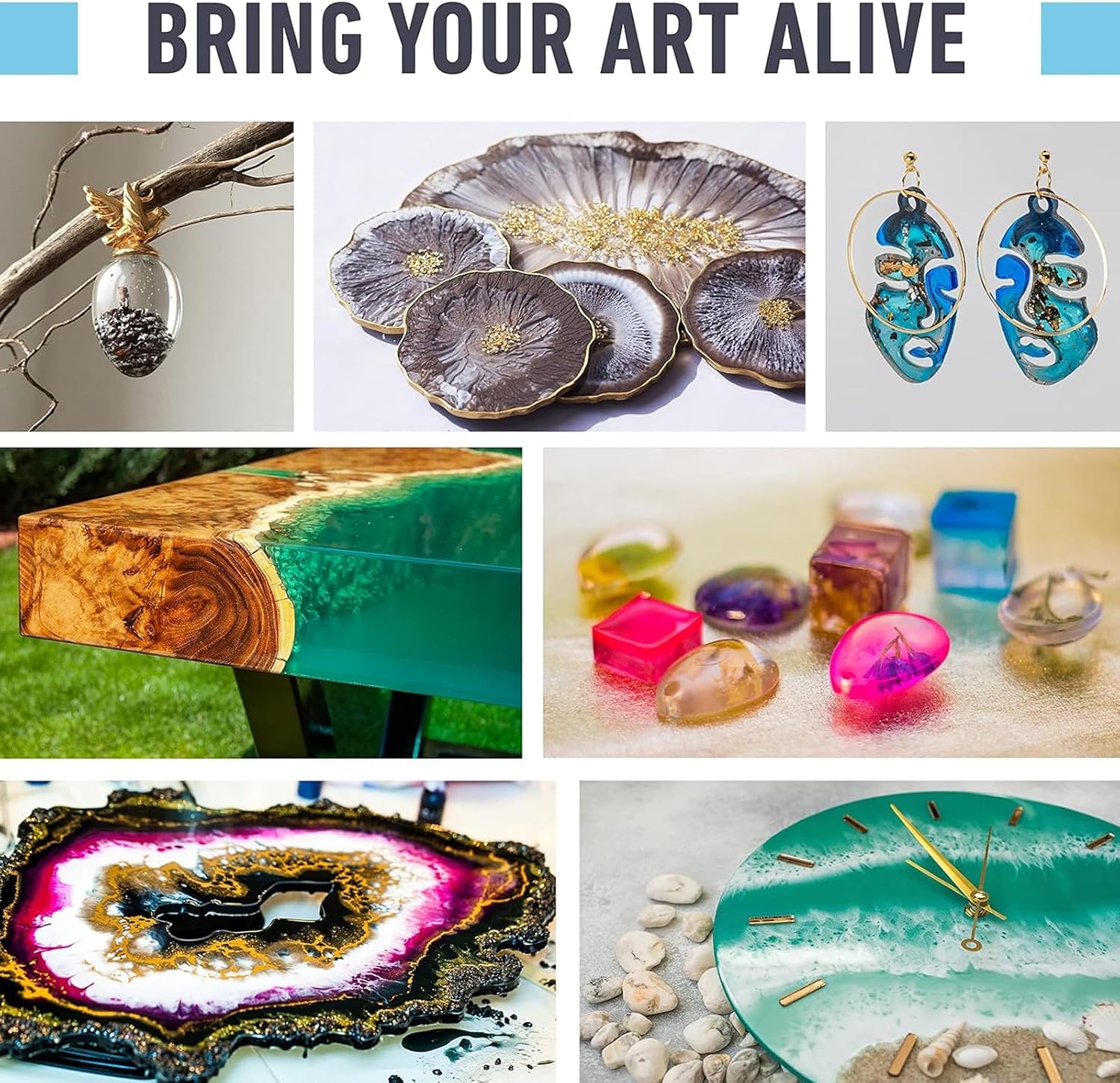 SANAAA Resina Epossidica Lucidissima 4000g - immagine 5