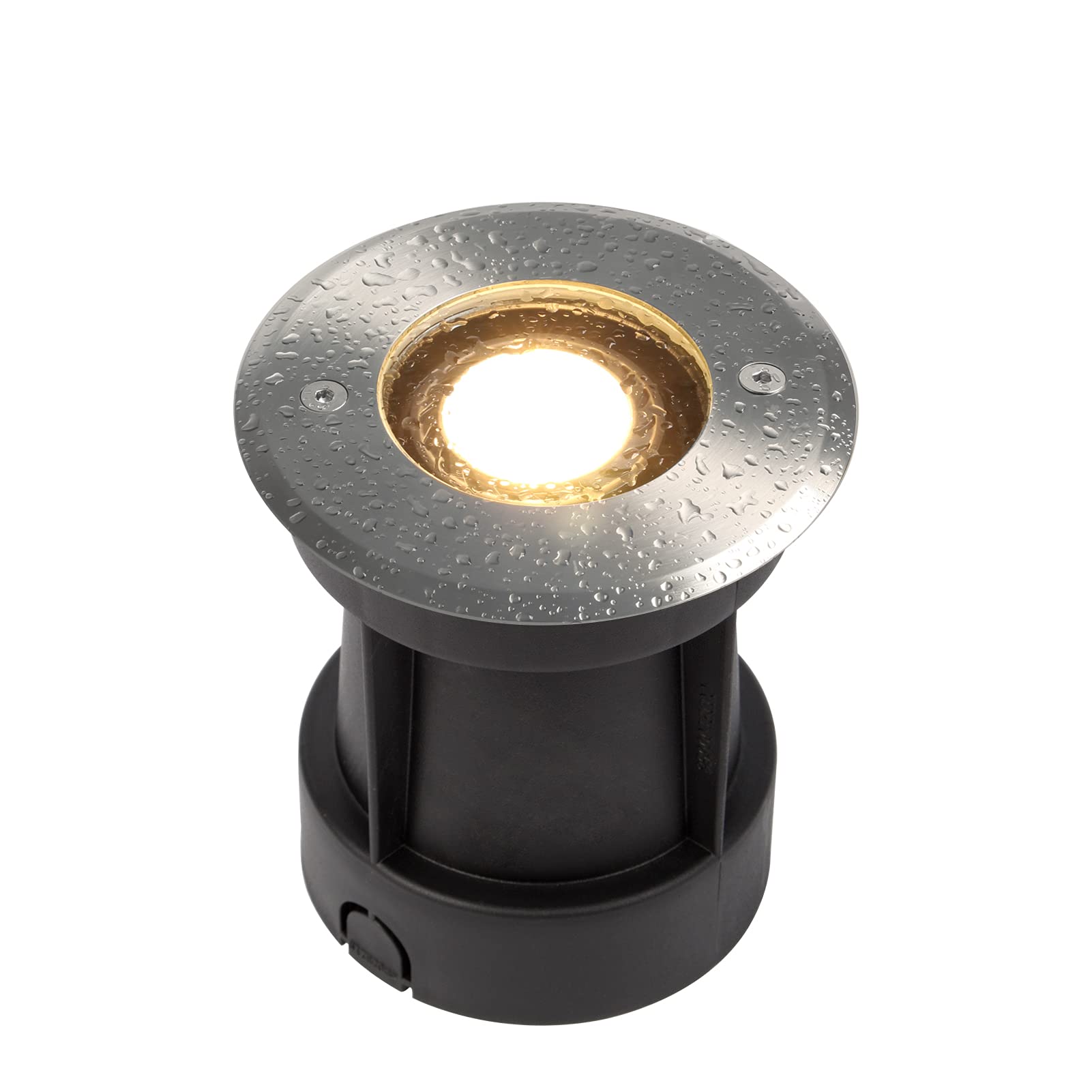 Dawalight Faretto a Pavimento Esterno 5W GU10, Inox