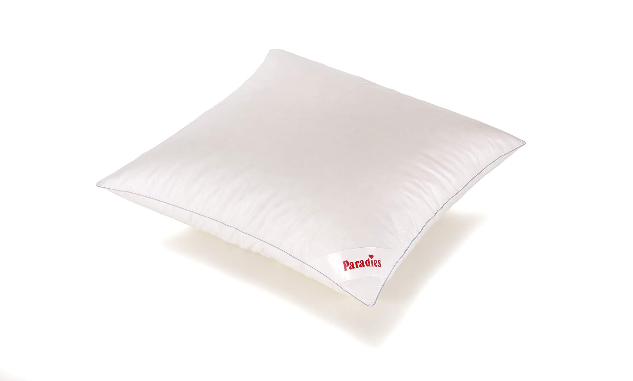 Paradies - Cuscino a 3 camere, 80 x 80 cm, in piuma biologica