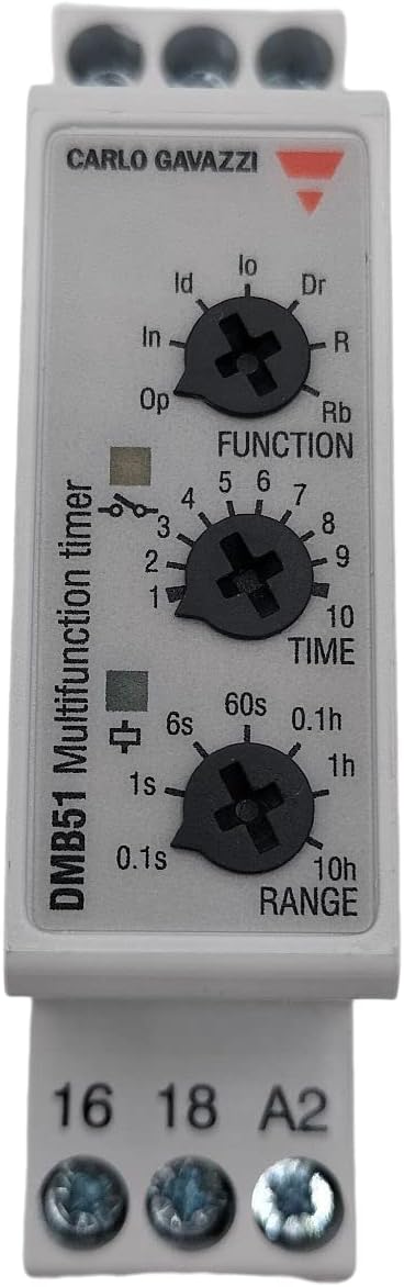 Carlos Gavazzi DMB51CM24 - Timer Multifunzione Modulare - immagine 2