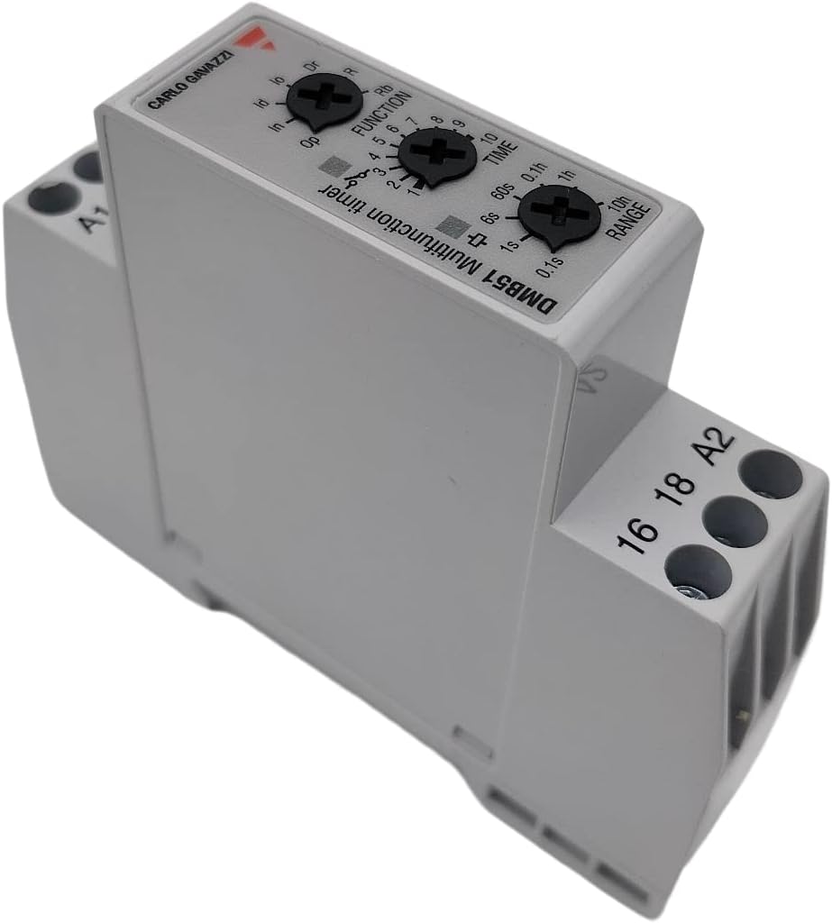 Carlos Gavazzi DMB51CM24 - Timer Multifunzione Modulare - immagine 3