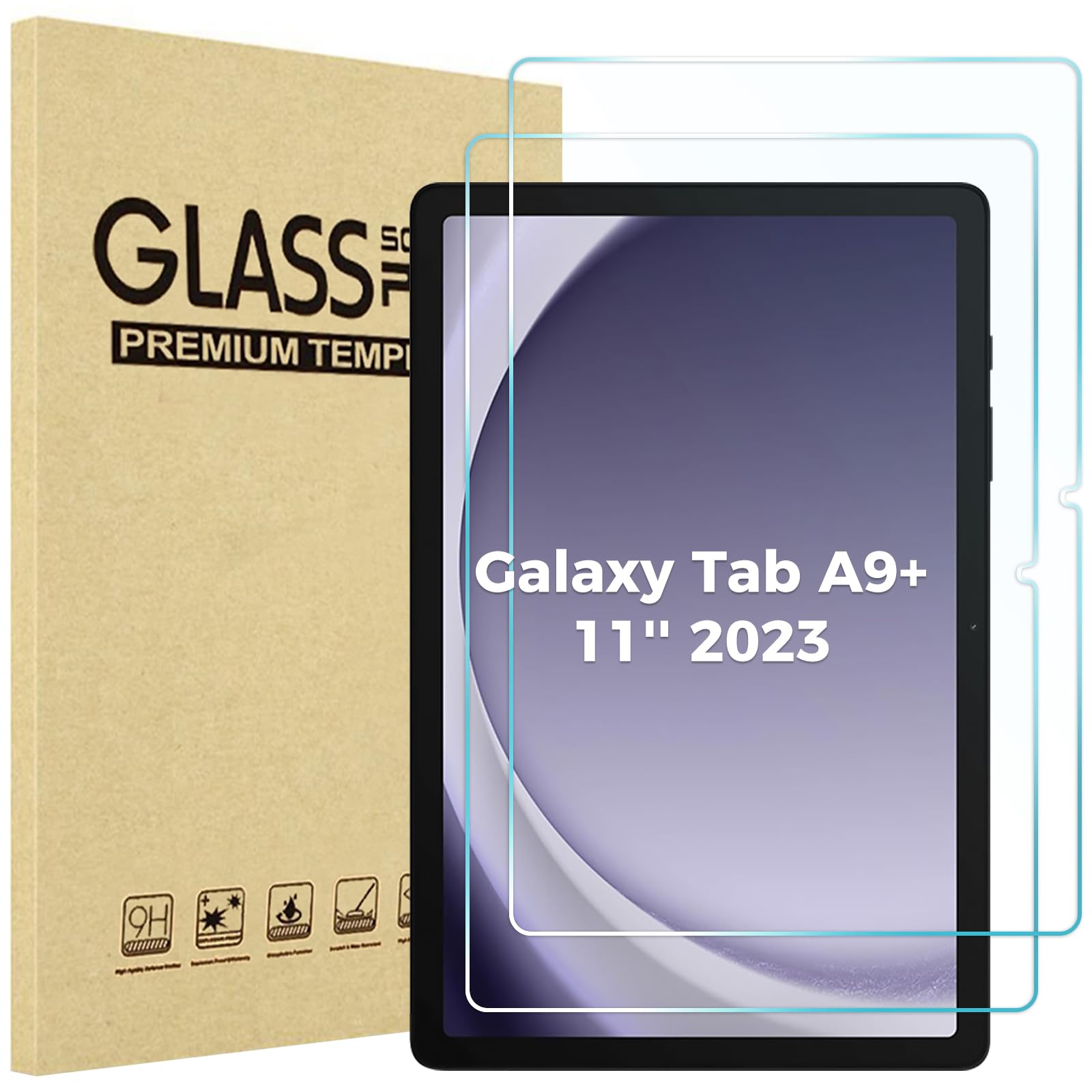ProCase Pellicola per Samsung Galaxy Tab A9 Plus 11 Pollici