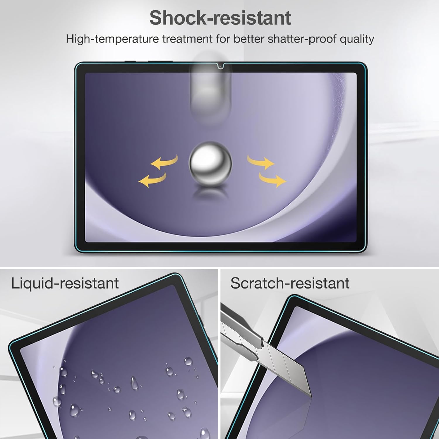 ProCase Pellicola per Samsung Galaxy Tab A9 Plus 11 Pollici - immagine 5