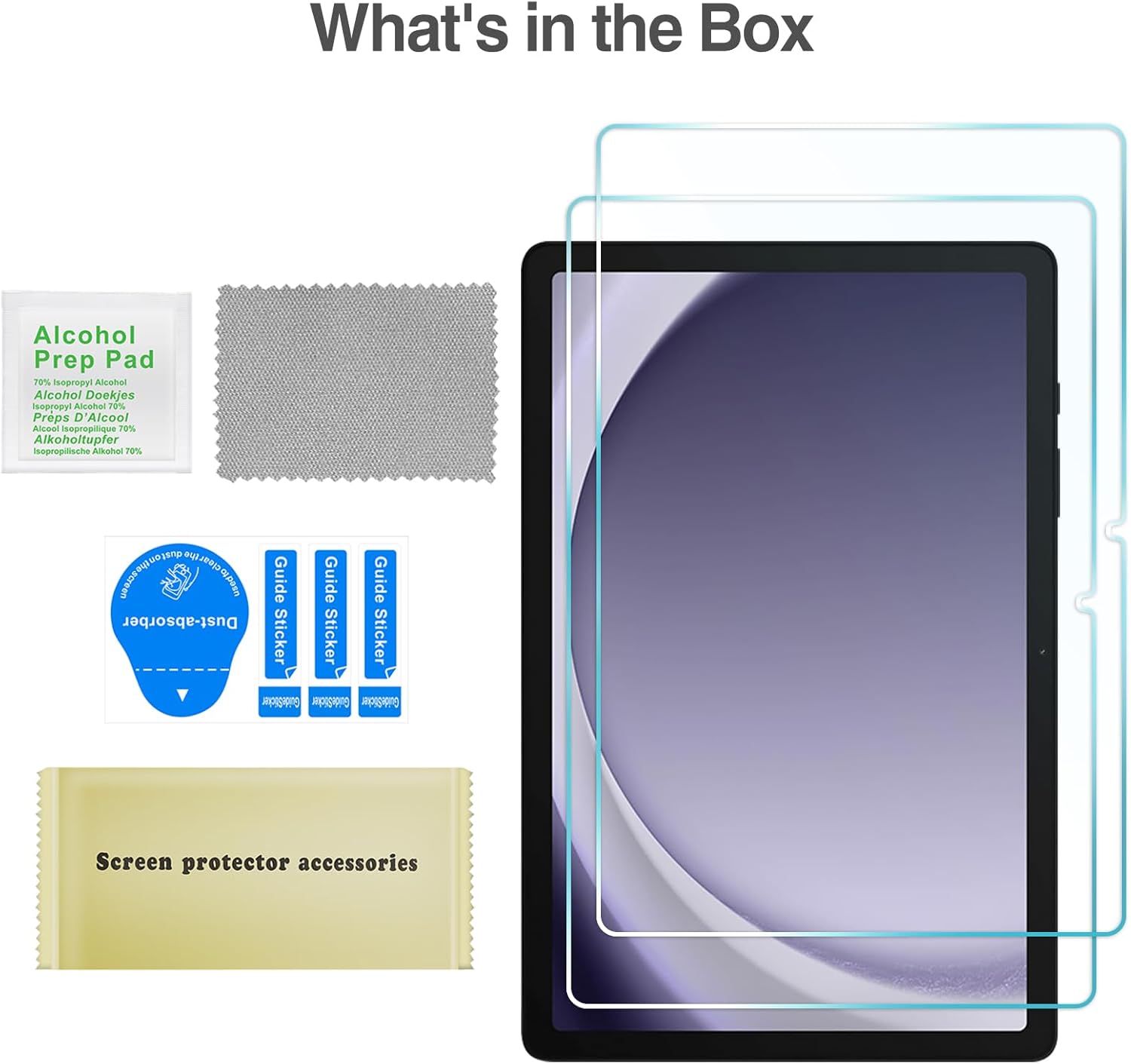 ProCase Pellicola per Samsung Galaxy Tab A9 Plus 11 Pollici - immagine 7