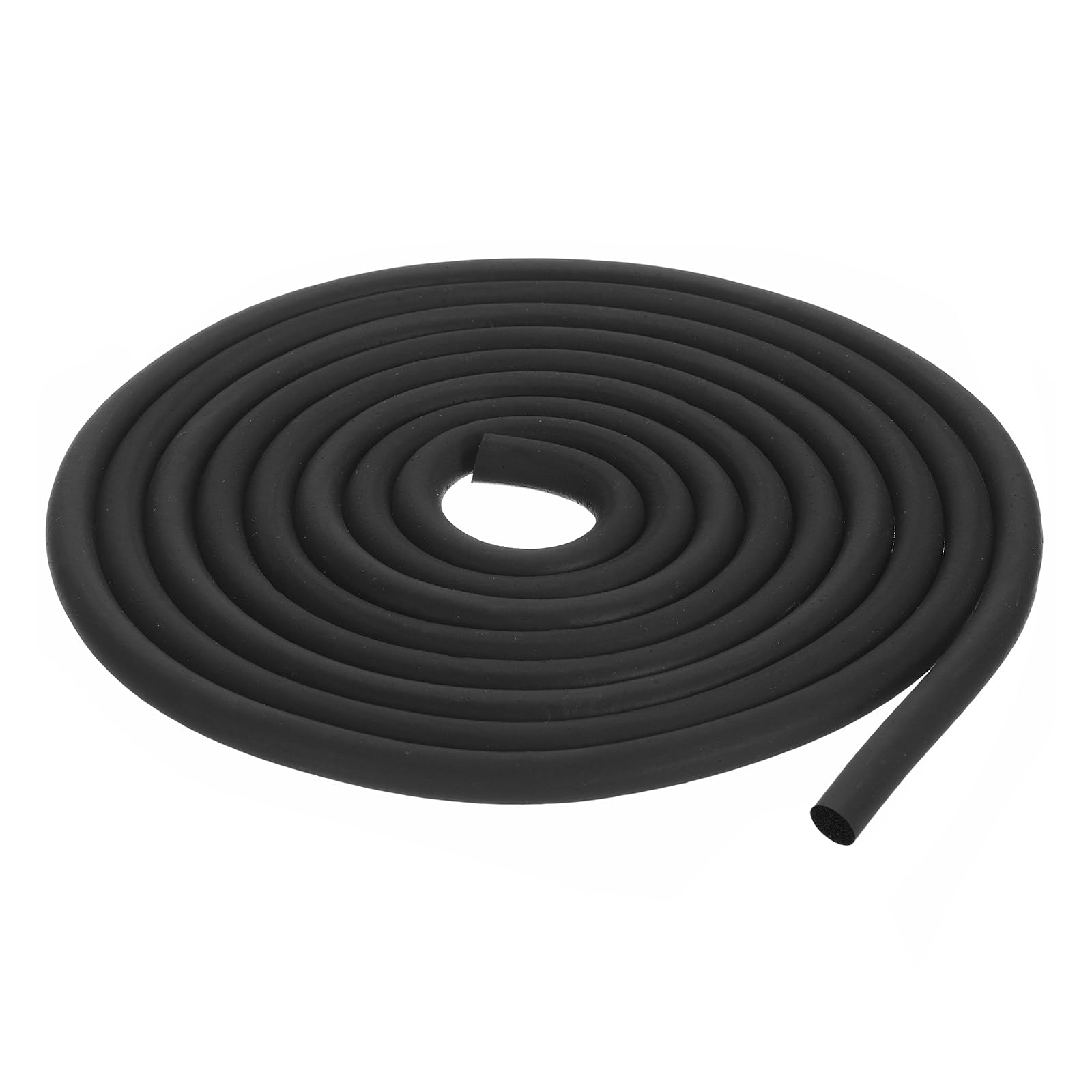 QUARKZMAN Nastro Tenuta Gomma Espansa, Diametro 8mm (5/16") Lunghezza 2,5 Metri (8,20 piedi) Gomma EPDM Rotonda per Guarnizioni Fai Da Te Magazzino Tappetini Tubi Schiuma Artigianato