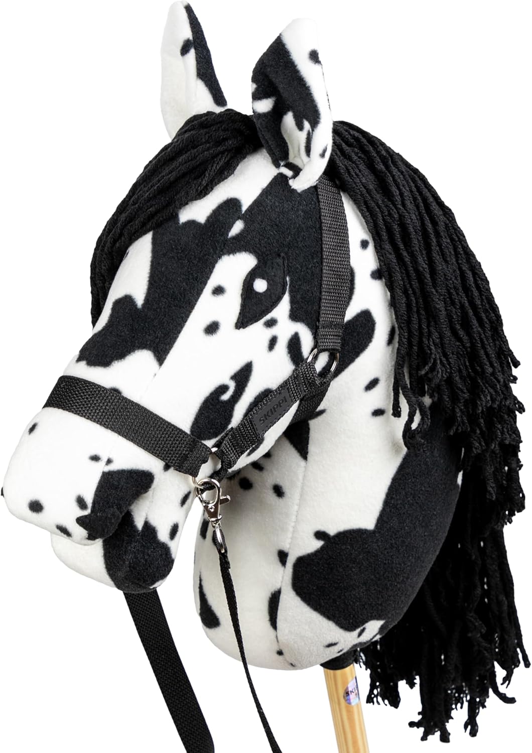 SKIPPI Set Hobby Horse Pezzato Nero con Accessori - immagine 7