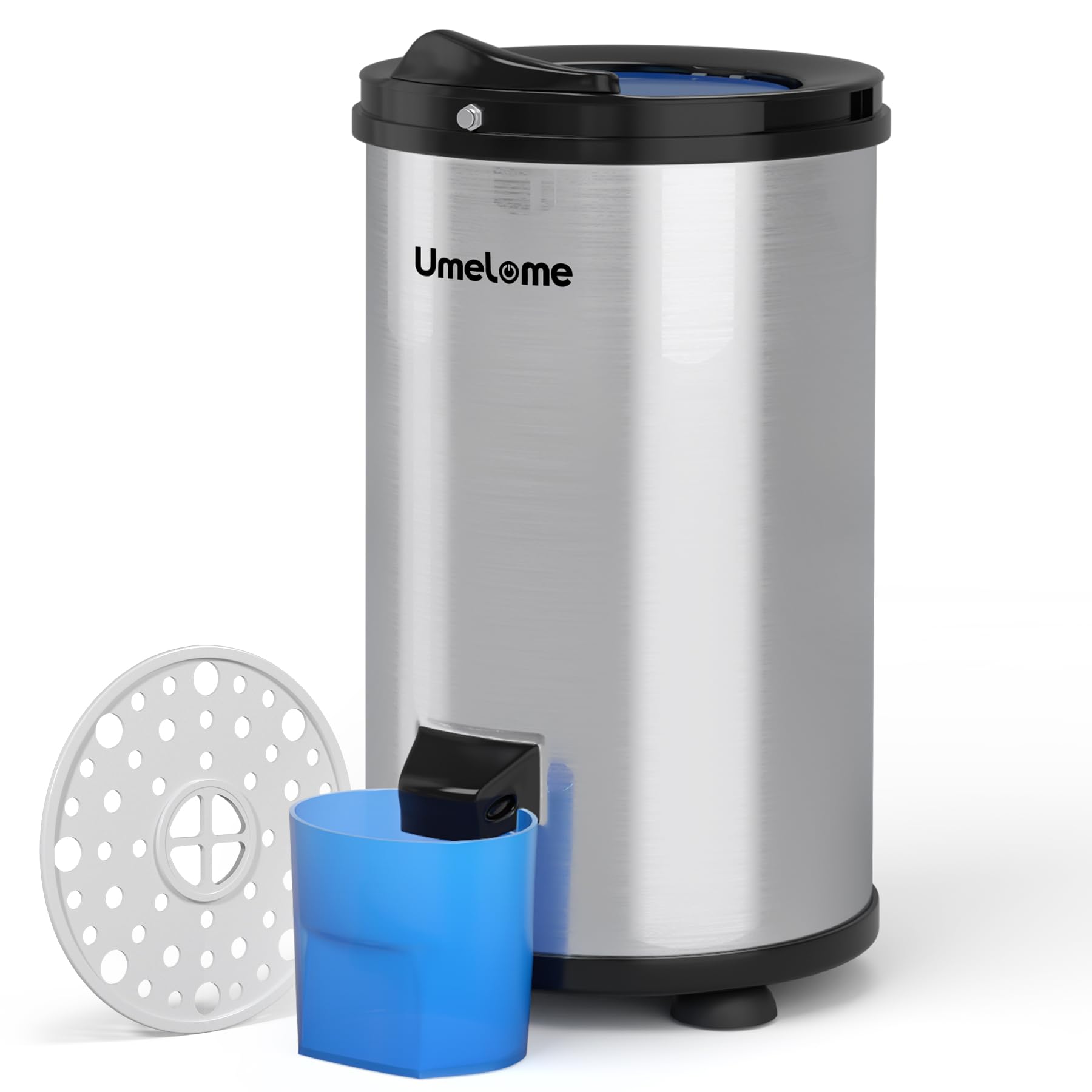 Umelome Asciugabiancheria a Centrifuga 6 kg, Argento