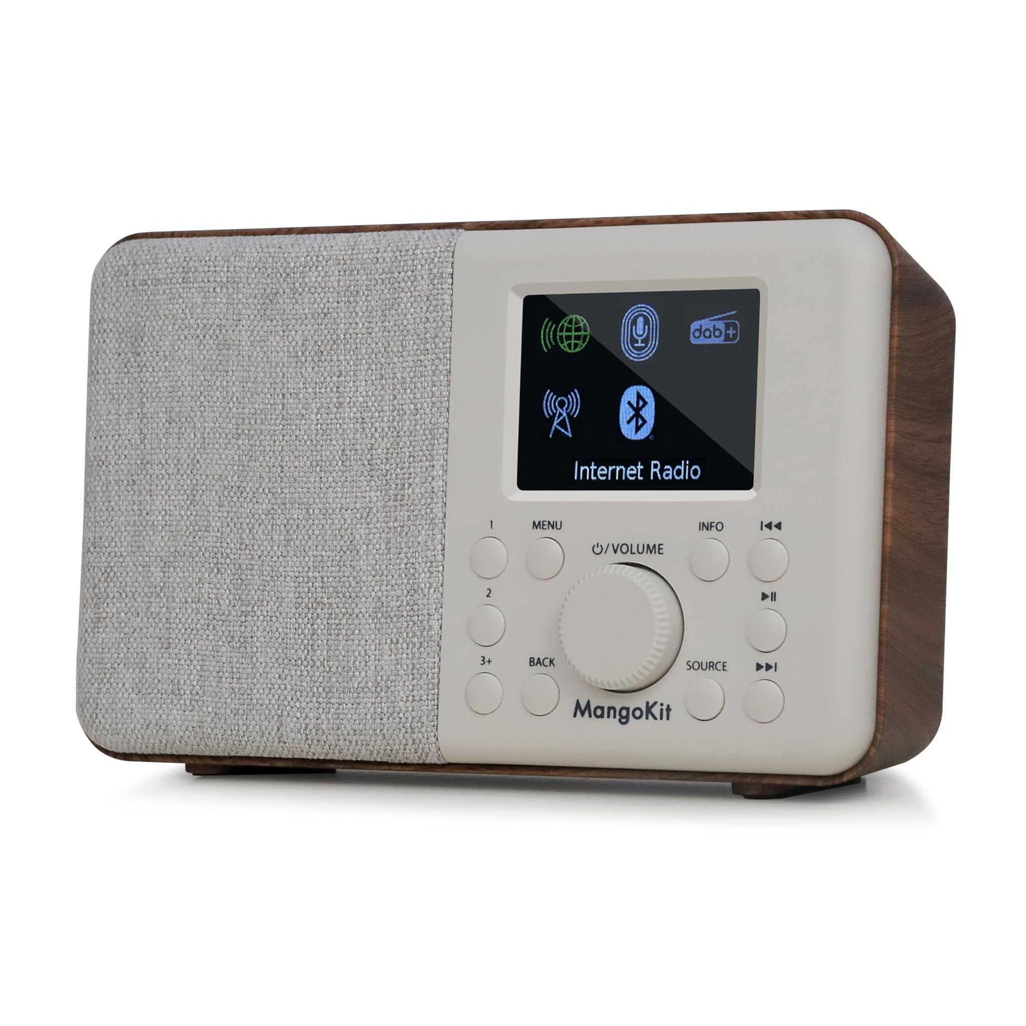 Mangokit SR10 - Internet Radio DAB+/WIFI, Noce