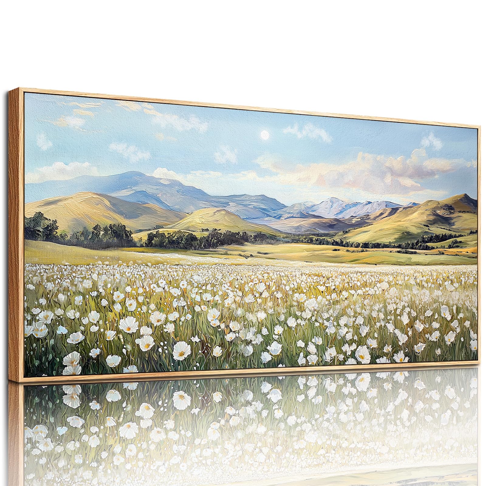 MHARTK66 Quadri Moderni Soggiorno con Cornice 50x100 cm