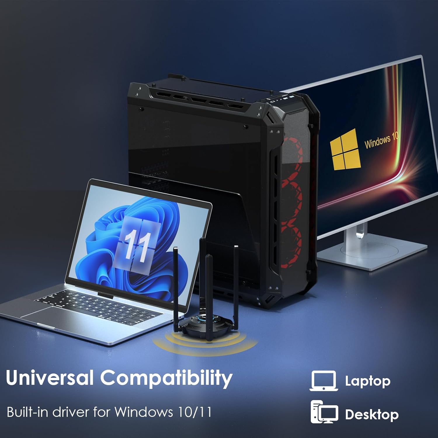 Wavlink Adattatore WiFi 6E Potente AX5400 - immagine 5