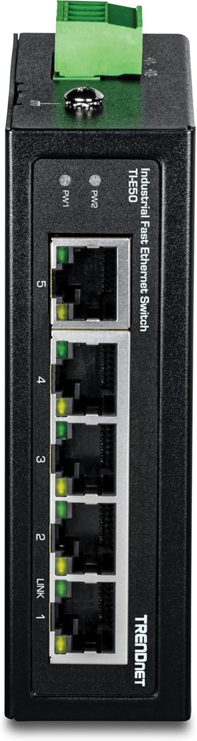 TRENDnet TI-E50 - Switch per linea Ethernet 5 porte, 5 porte Fast Ethernet, IP30 - immagine 10