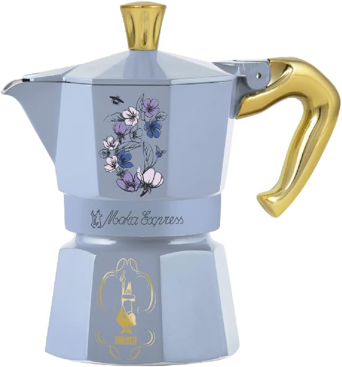 Bialetti Moka Express Bridgerton 3 Tazze, Alluminio - immagine 2
