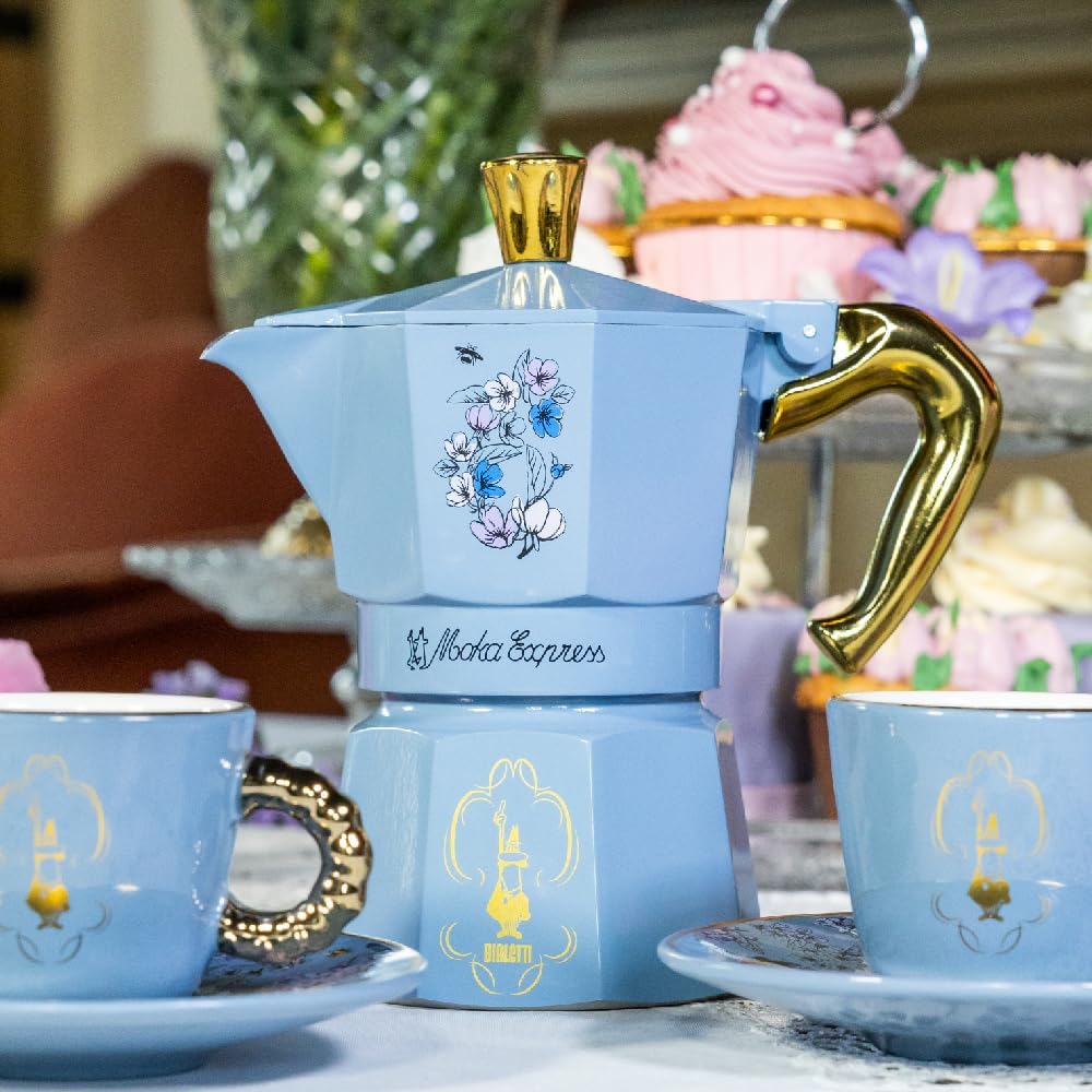 Bialetti Moka Express Bridgerton 3 Tazze, Alluminio - immagine 3