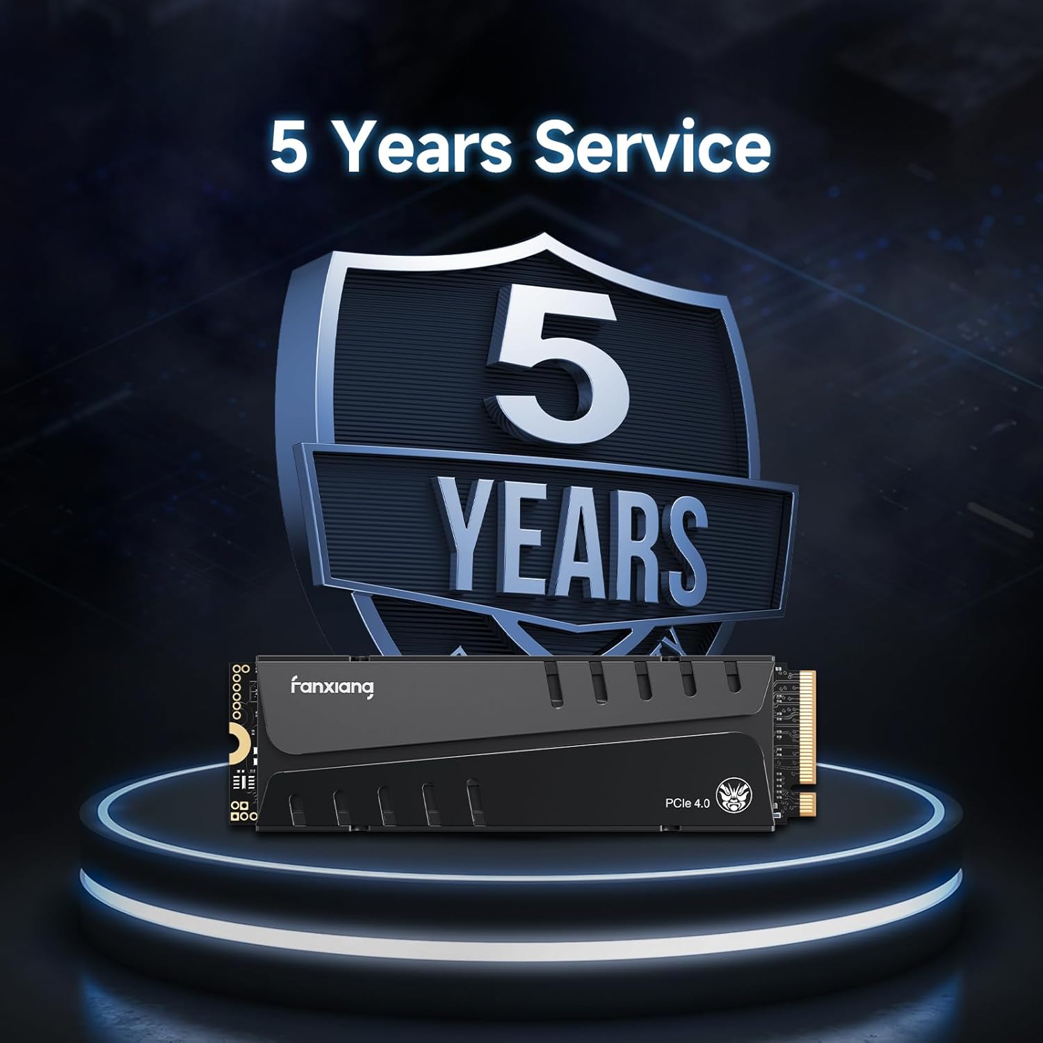 Fanxiang SSD 2TB PCIe4.0 NVMe M.2 2280 con Dissipatore - immagine 6