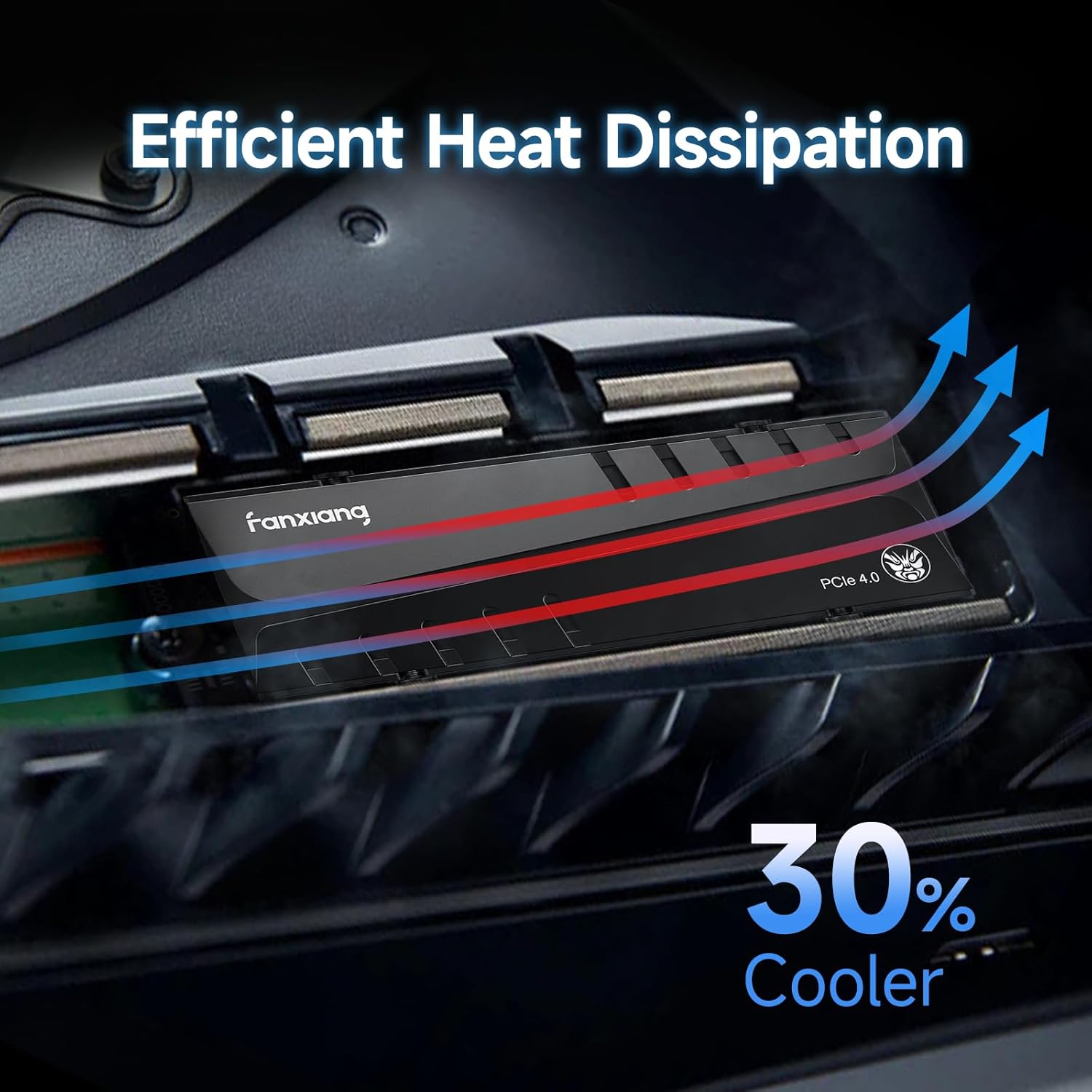 Fanxiang SSD 2TB PCIe4.0 NVMe M.2 2280 con Dissipatore - immagine 7