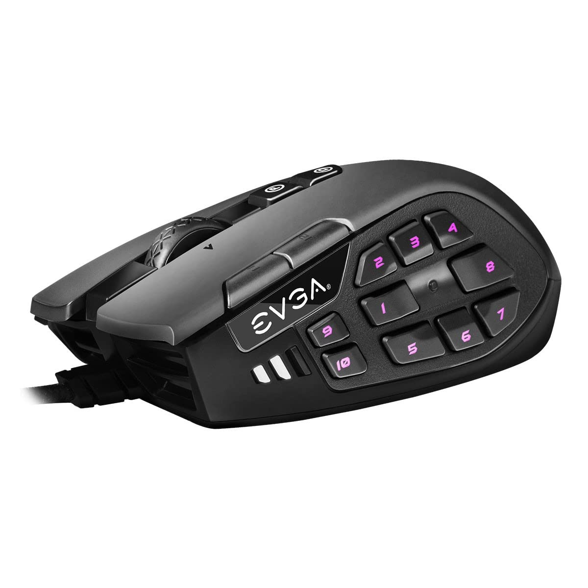Evga X15 MMO Gaming Mouse Cablato, Nero