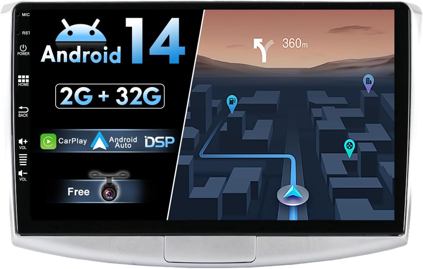 Bxliyer Android 13 IPS Autoradio per Passat B6/B7 10.1" - immagine 1