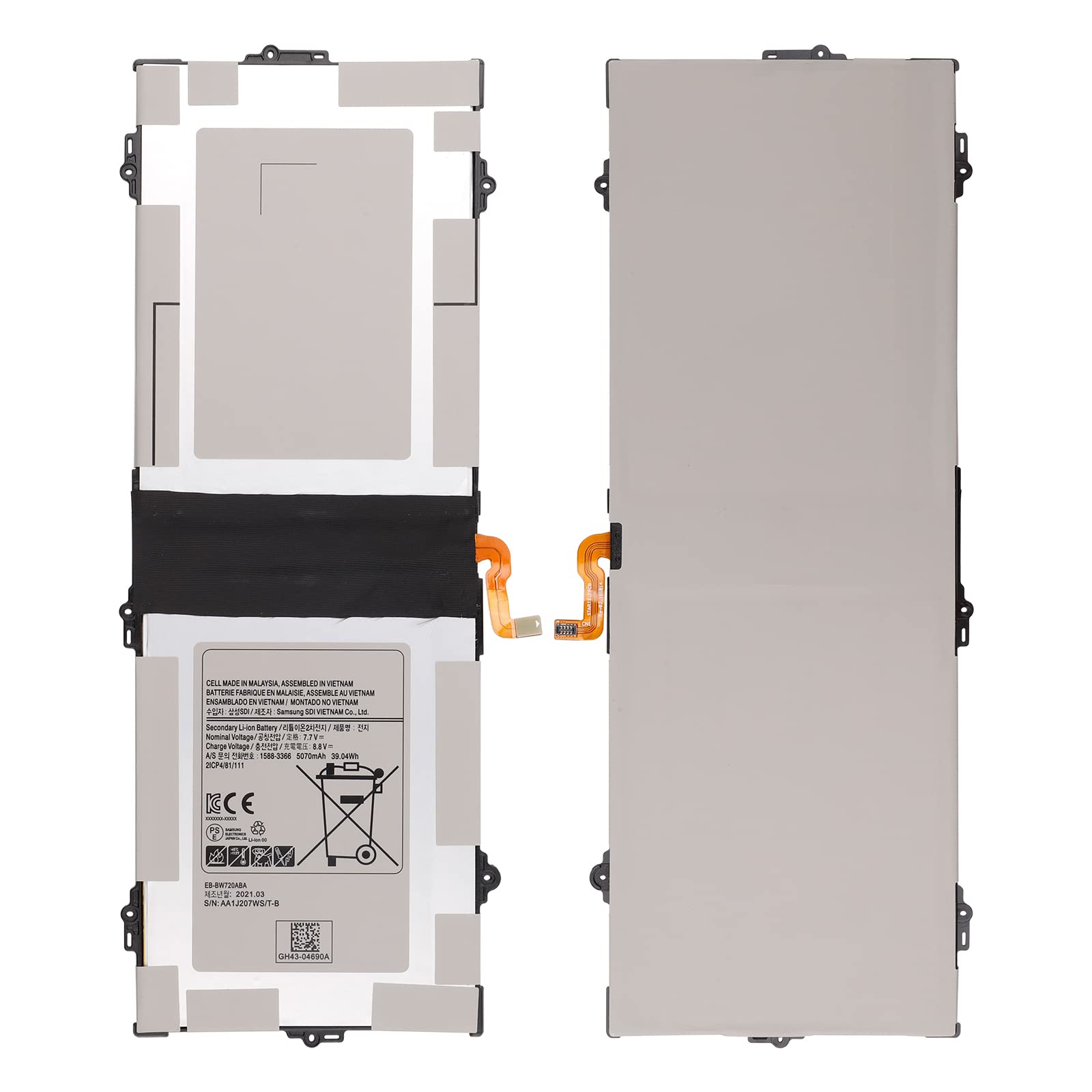 Batteria di Ricambio per Samsung Galaxy Book 12.0" SM-W720