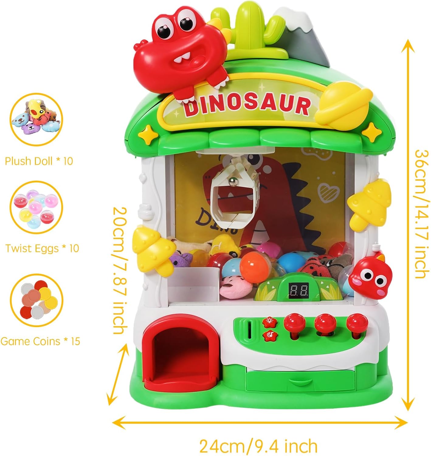 Macchina con Artiglio per Bambini - Mini Arcade - immagine 2