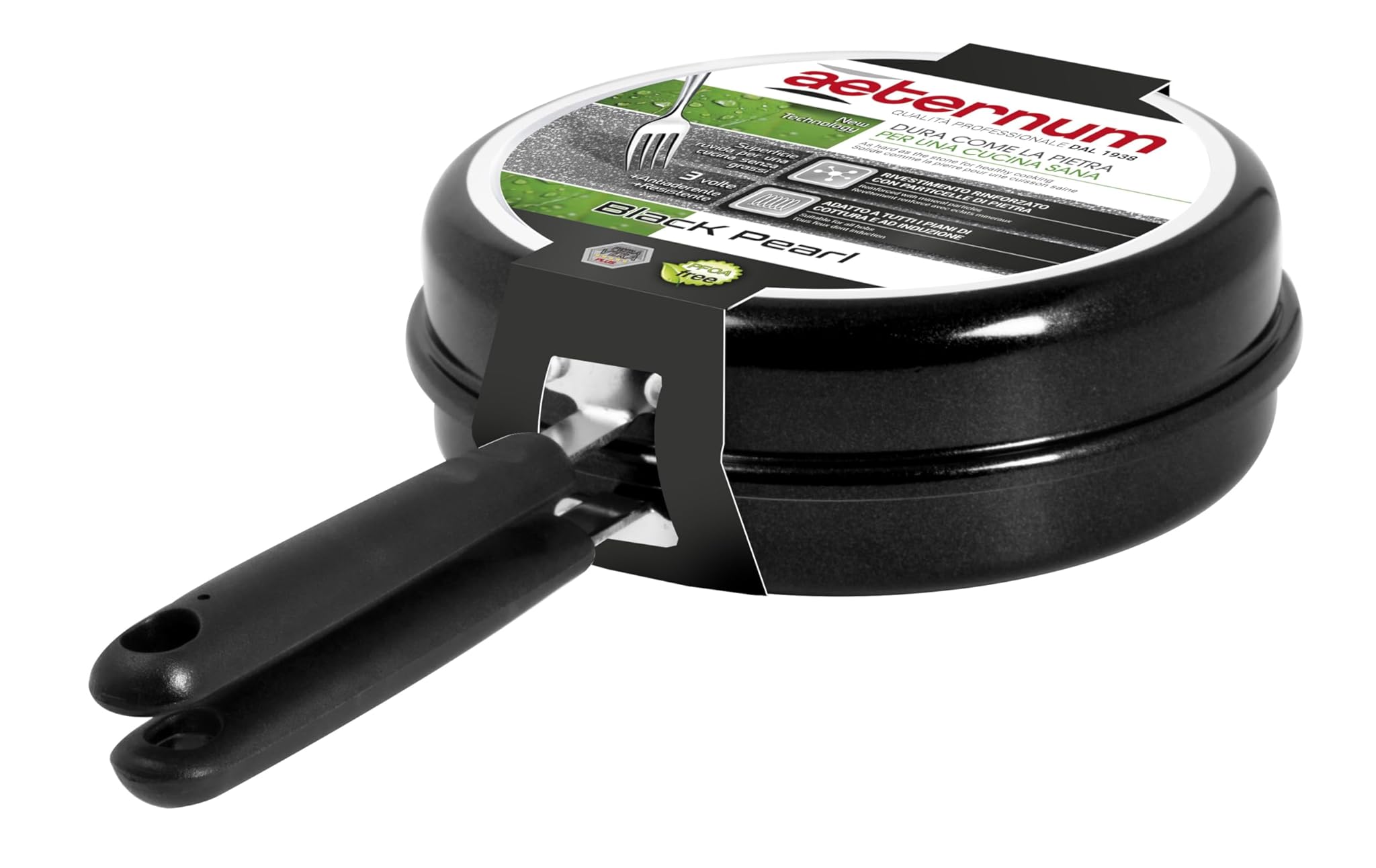 Aeternum Black Pearl - Girafrittata Antiaderente 24cm