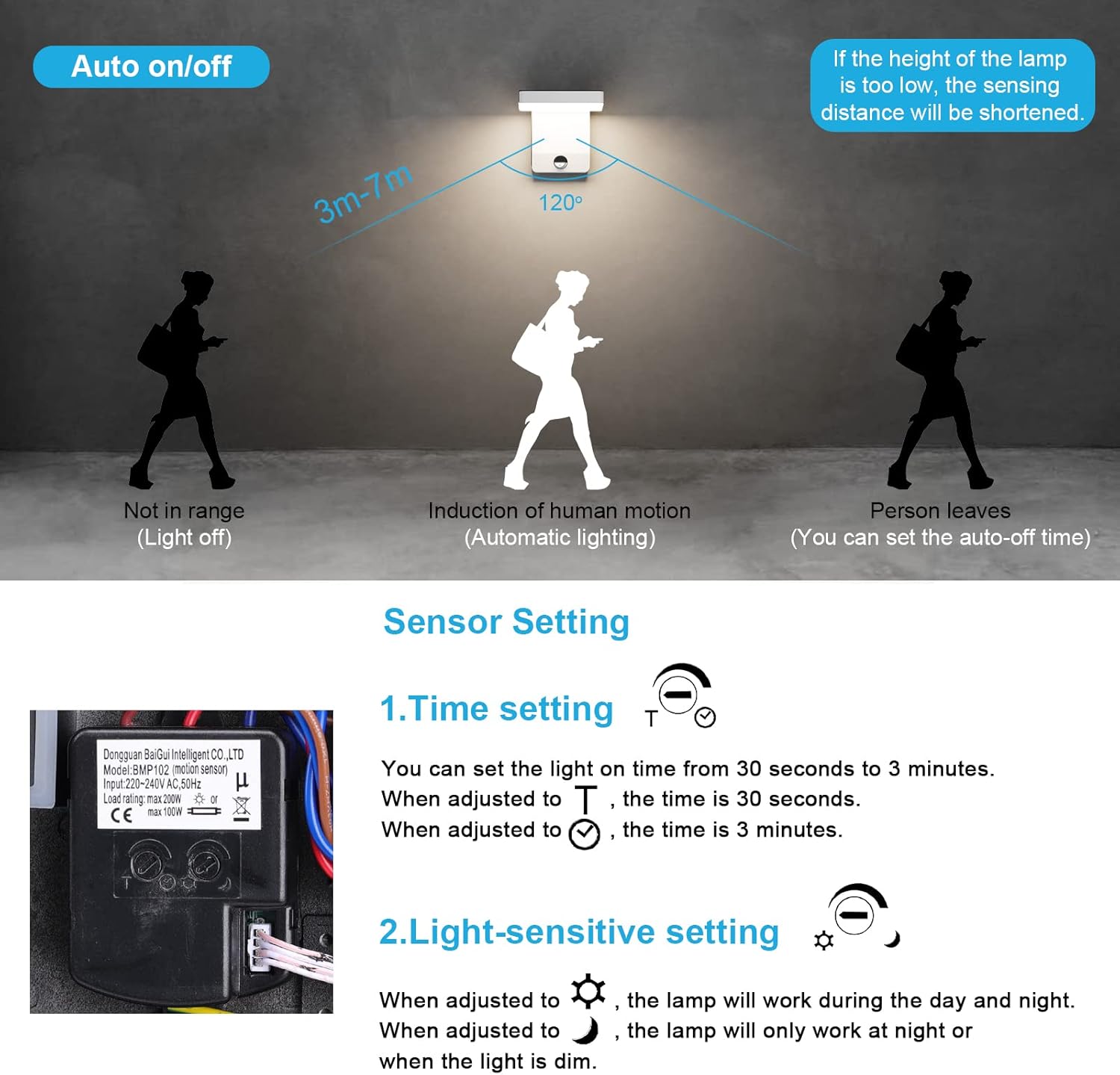 K-bright Lampada da Parete Esterno LED 20W 1540lm - immagine 3