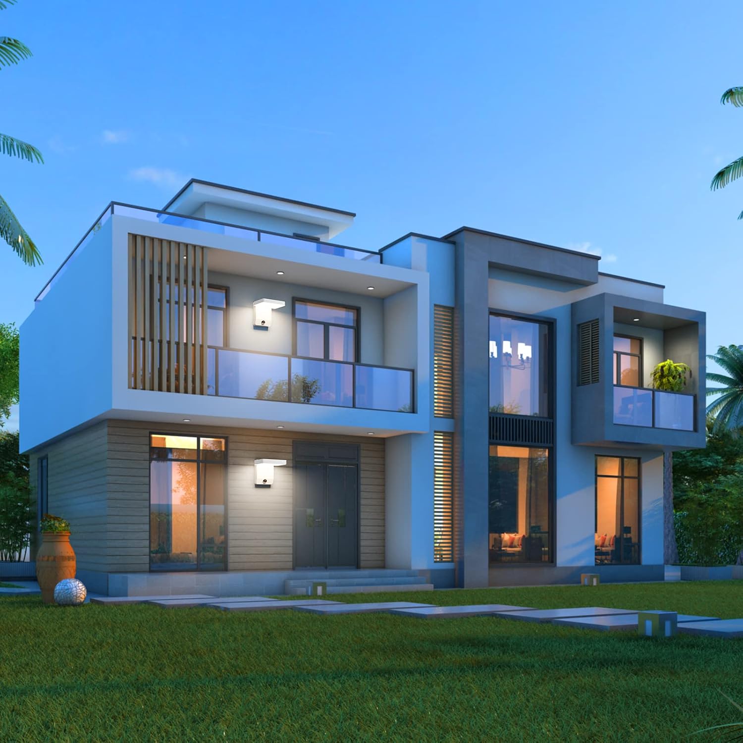 K-bright Lampada da Parete Esterno LED 20W 1540lm - immagine 7