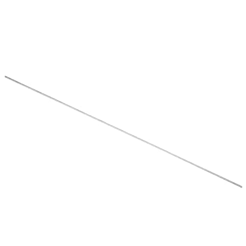 QUARKZMAN M2 x 250mm Passo Completamente Barra Filettata in Acciaio Inox 304 Filettato Aste Barra Perno per Bulloni e Morsetti e Gancelle e Bulloni a U[ Argento]