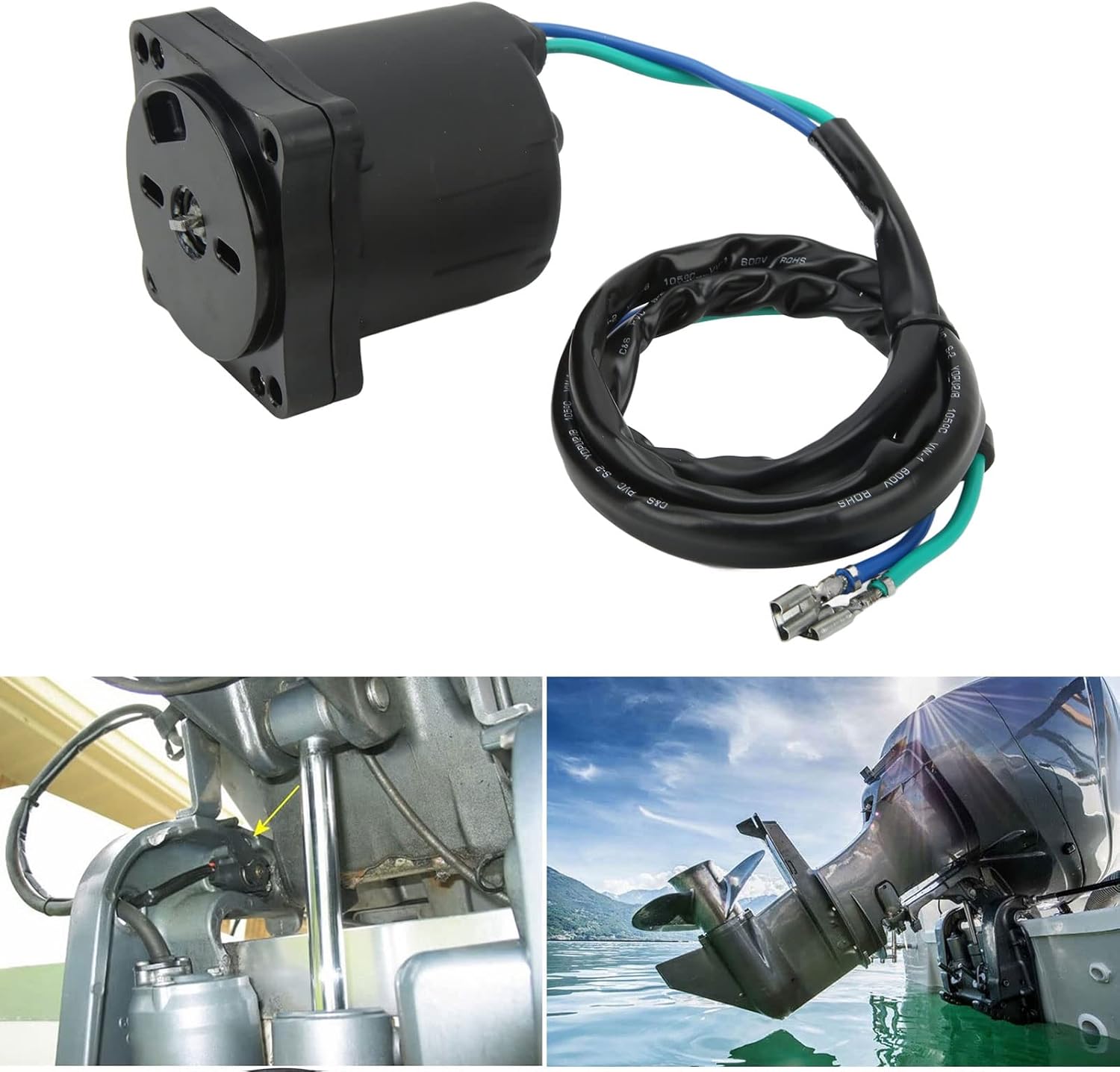 Motore Fuoribordo Reversibile 12V Power Trim - immagine 5