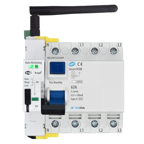 Salvavita Trifase 30mA Tipo A & AC 63A 42kW