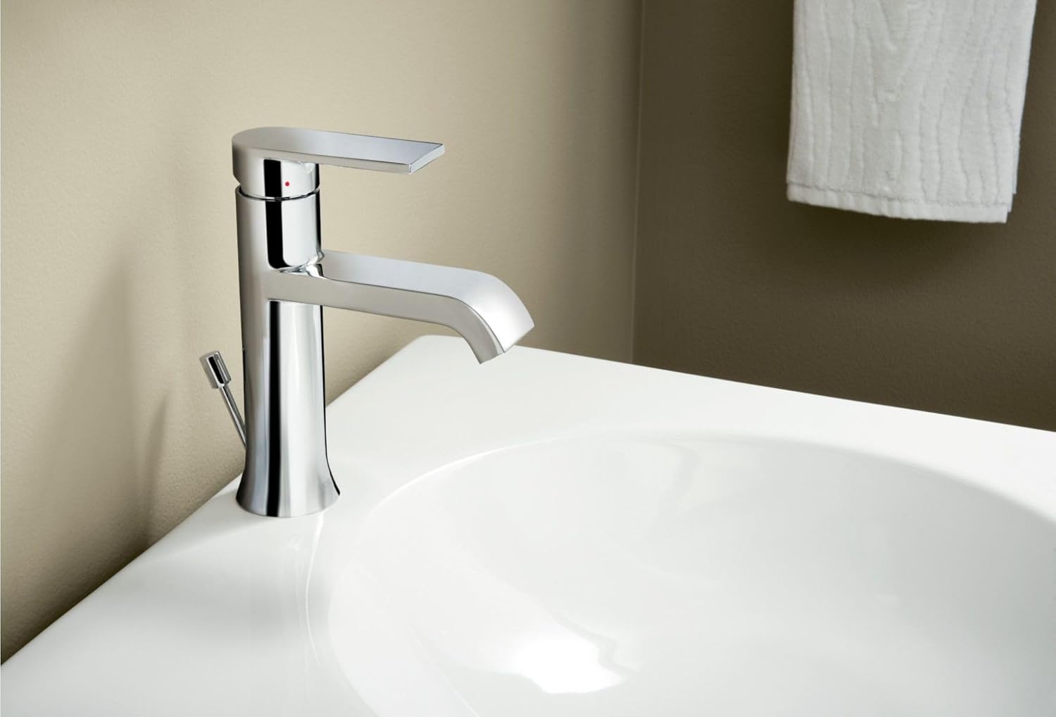 Moen 6702 Genta LX - Rubinetto Bagno Monoforo, Cromo - immagine 5