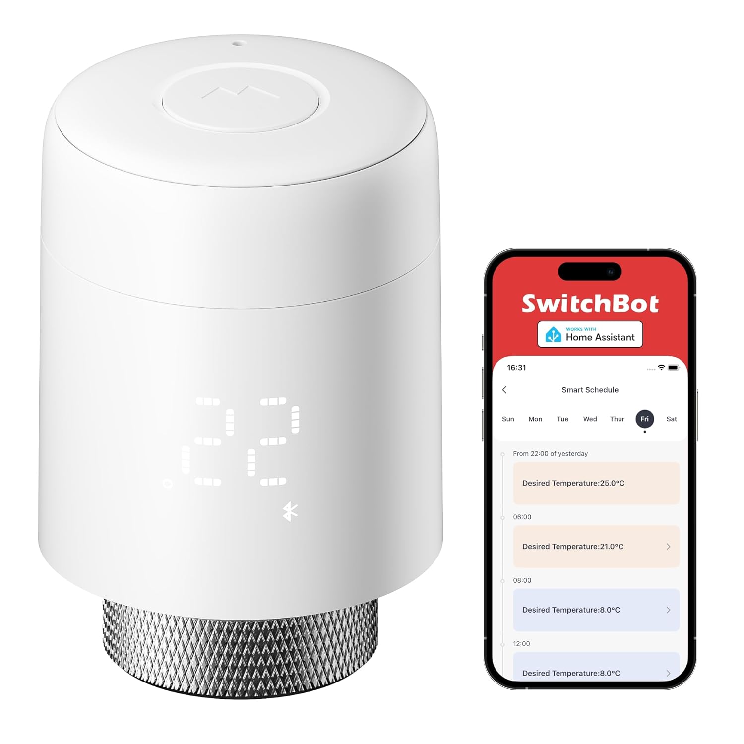Switchbot Termostato Smart per Termosifone Bluetooth - immagine 1