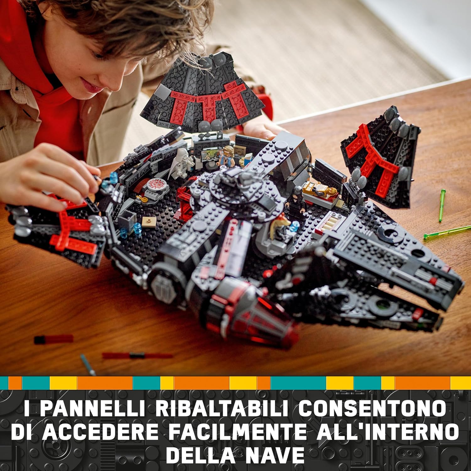 Lego Star Wars Dark Falcon 75389 - Astronave Giocattolo - immagine 4
