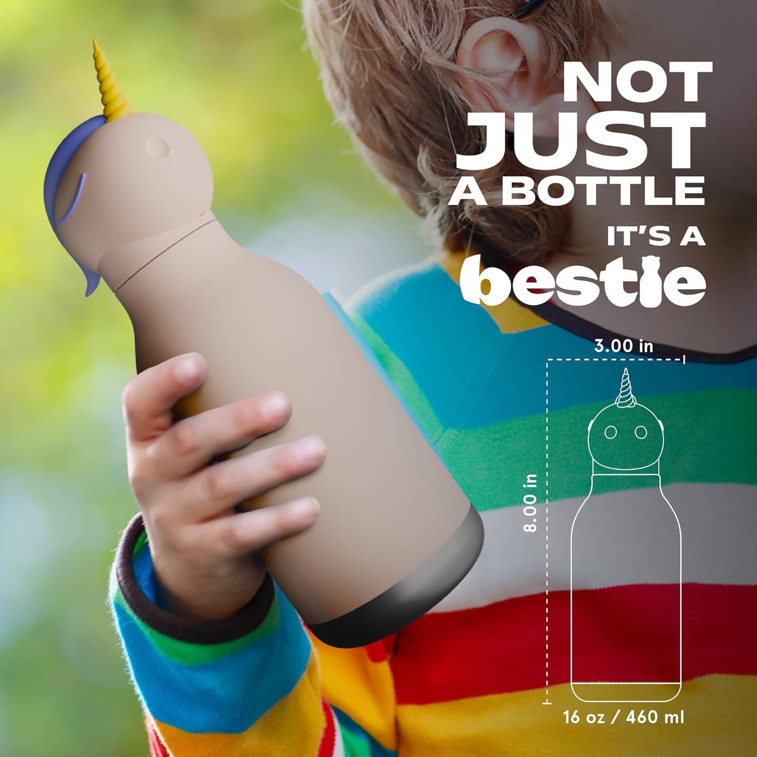 Asobu Bestie Borraccia Termica Unicorno 40ml - immagine 5