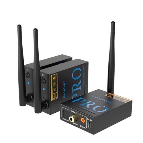 1mii Trasmettitore e Ricevitore Audio Wireless 3 in 1