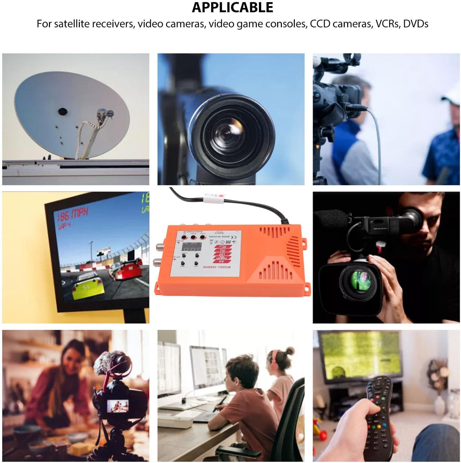 Modulatore RF HDMI AV-RF PAL NTSC 1080P - immagine 2