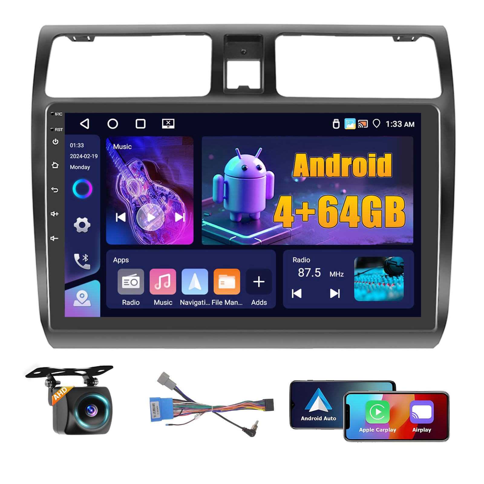 Autoradio Android per Suzuki Swift (2003-2010)