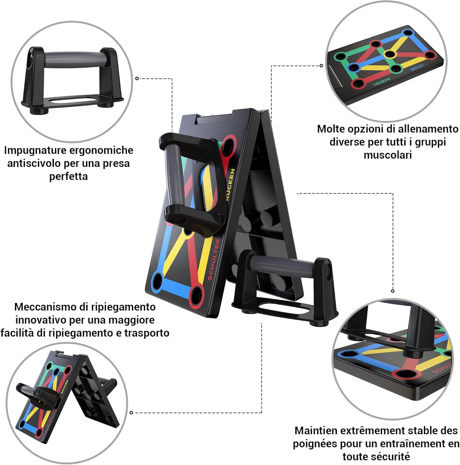 Alphaskin® Set Tavole per Flessioni Premium - immagine 5