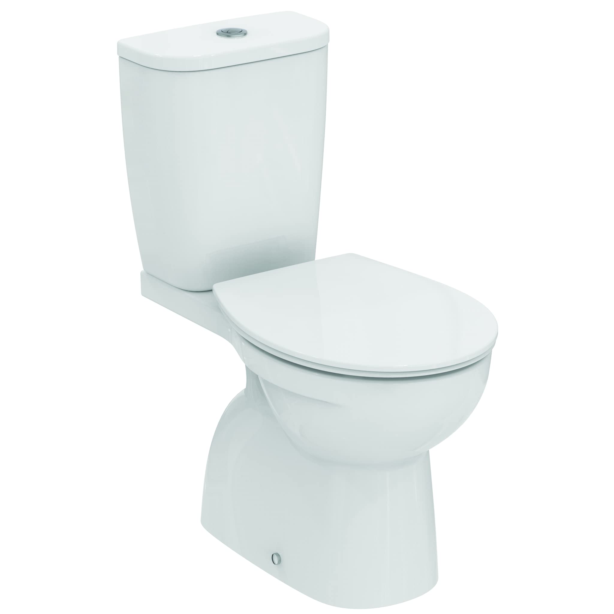 Ideal Standard Eurovit Vaso per Cassetta, Scarico a Pavimento