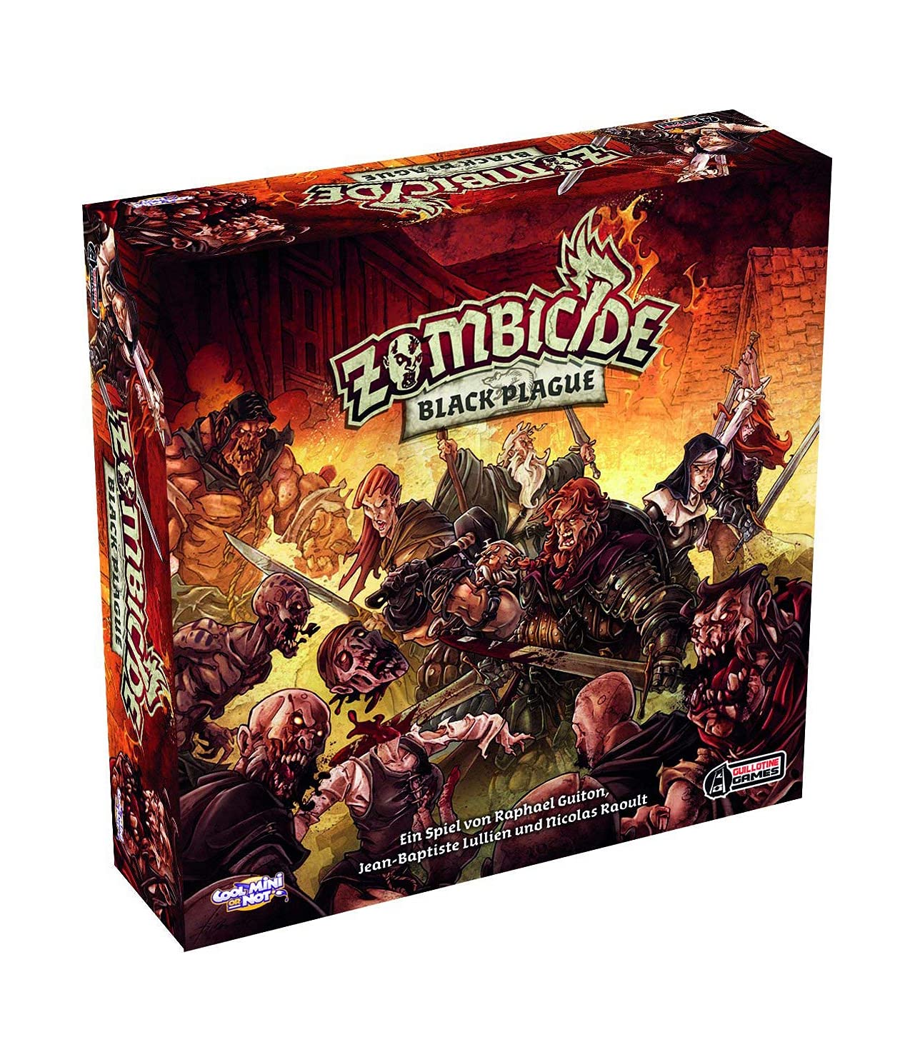 Cmon Zombicide: Black Plague - Gioco da Tavolo Base
