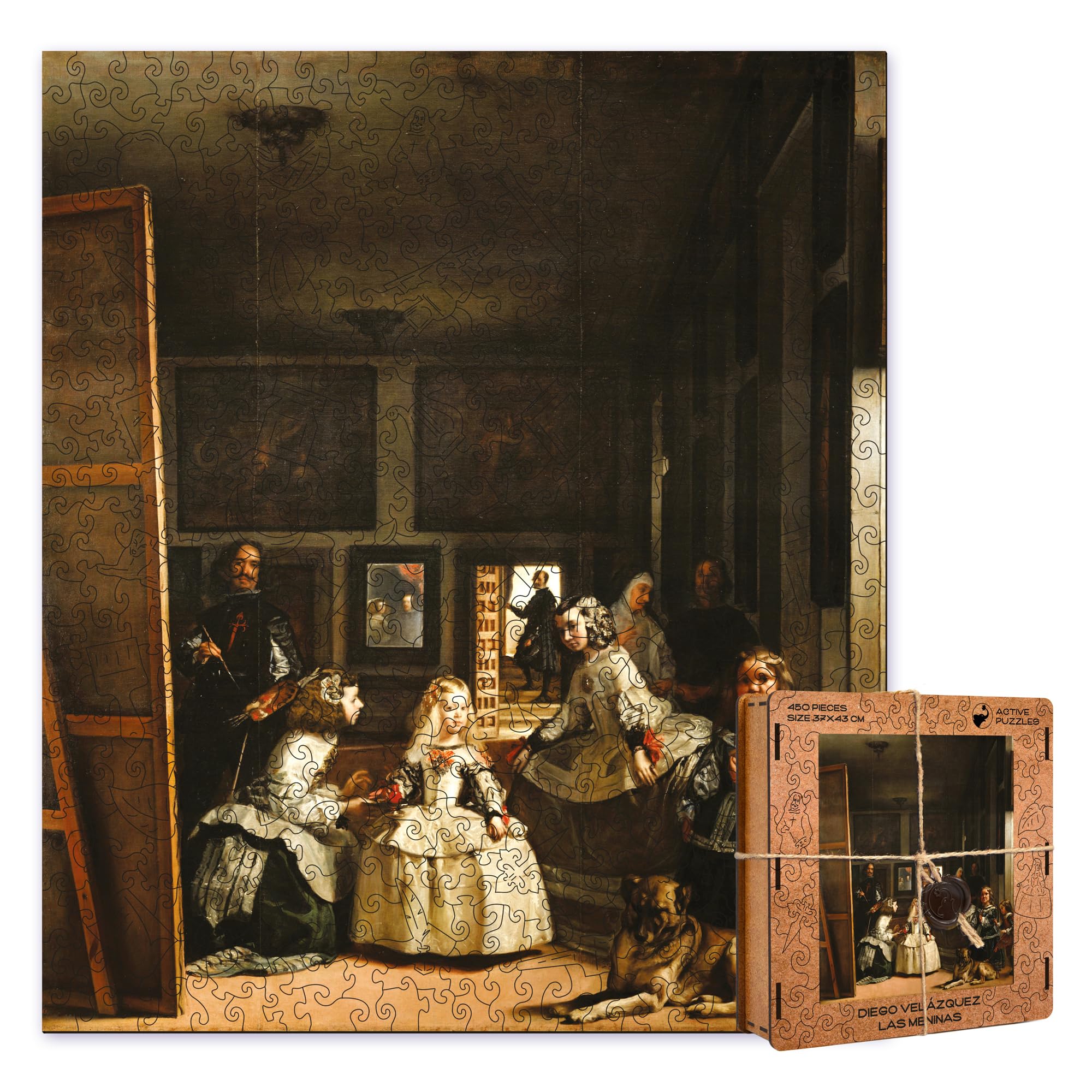 Puzzle d'Arte Velázquez Meninas - Rompicapo in Legno