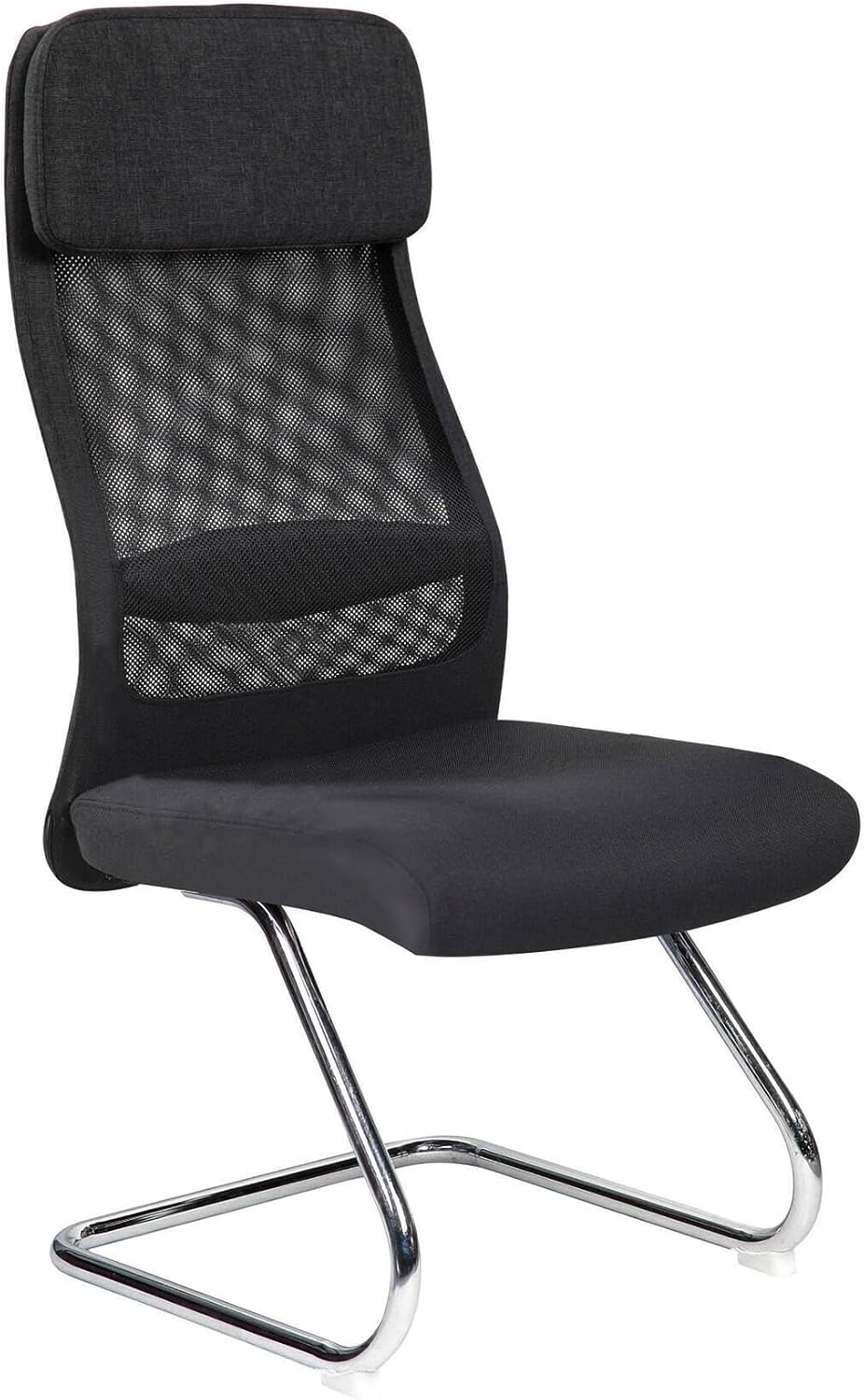 Dmora Sedia da Ufficio Perth, Nera - immagine 2