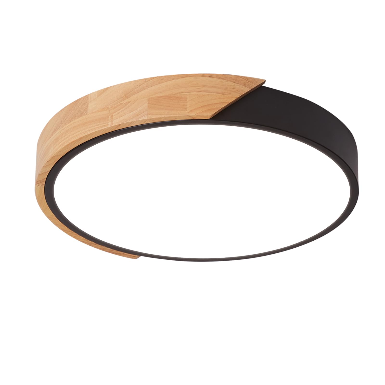 Rotondo-nero-6000k-non Dimmerabile