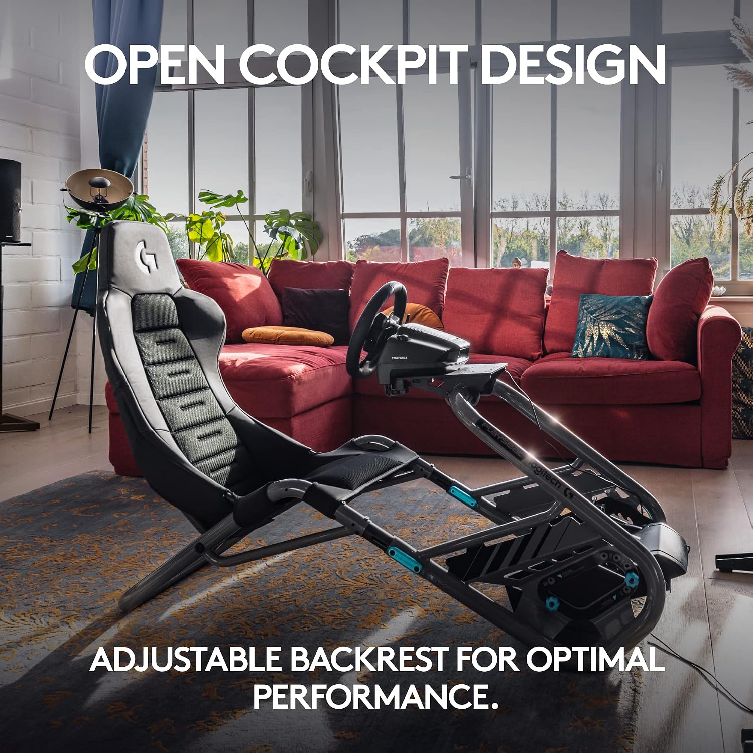 Playseat Trophy - Logitech G Edition Sim Racing Cockpit | Velz