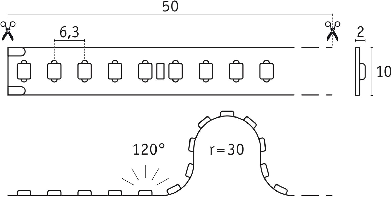 Paulmann 78445 - Striscia LED Pro Gold P150 5m - immagine 3