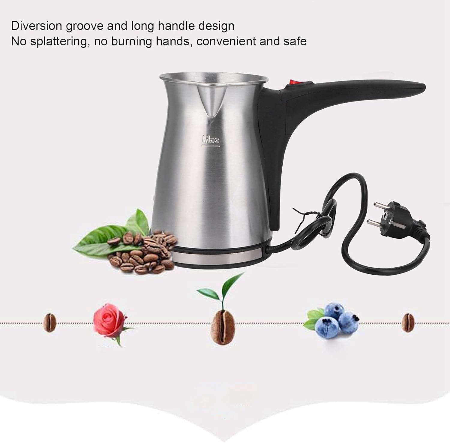 Caffettiera Elettrica a Immersione 800W 500ml - immagine 5