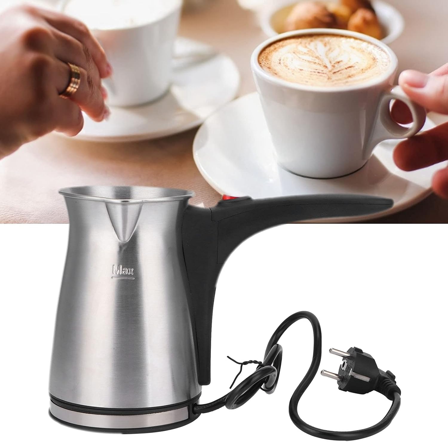 Caffettiera Elettrica a Immersione 800W 500ml - immagine 7