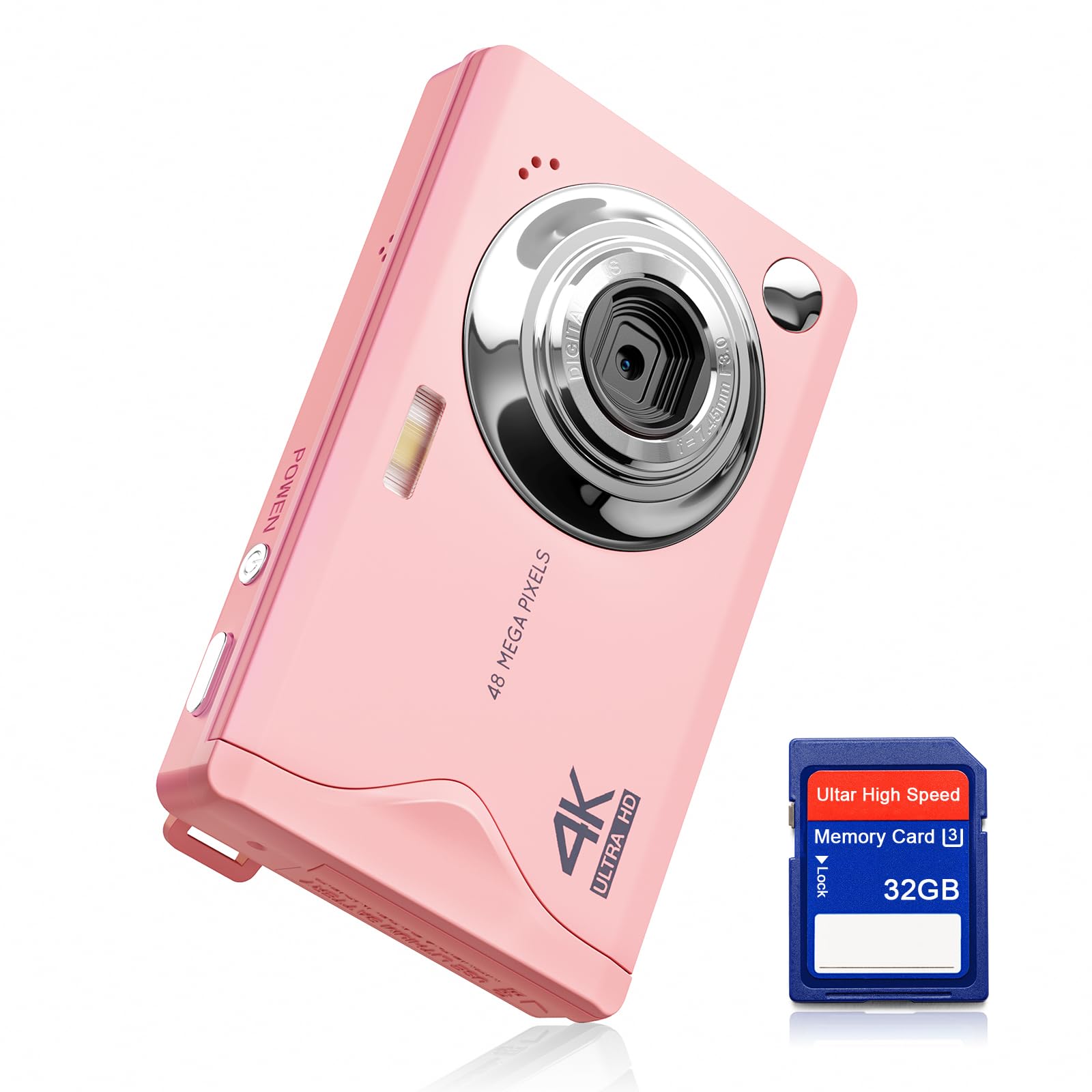 Fotocamera Digitale Ccn 48MP 1080P FHD, Rosa