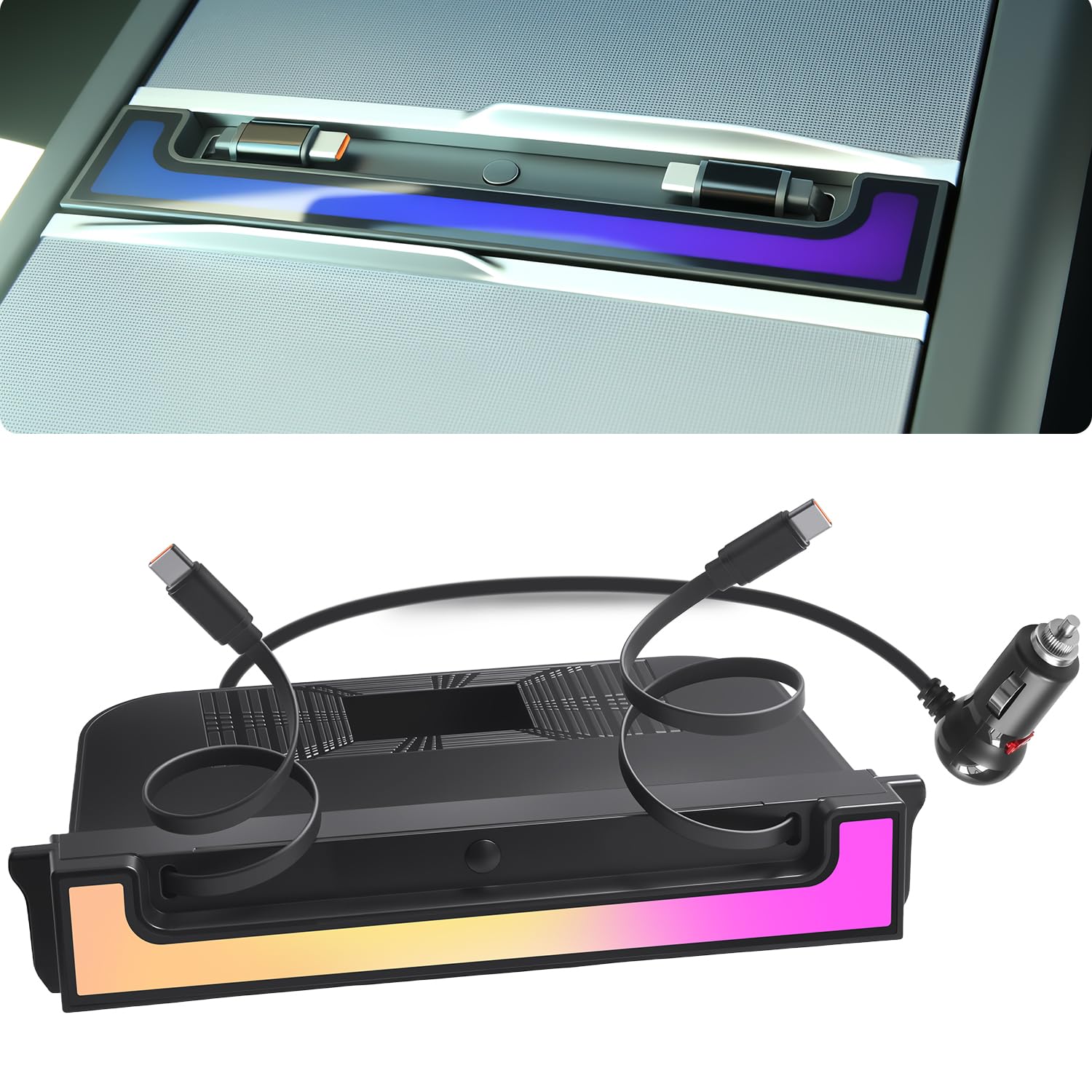 Caricatore Hub USB per Tesla Model 3 Highland / Model Y Juniper